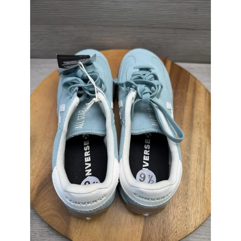 Converse Run Star Trainer Ox Suede Pool Blue Gum Womens 8 - Picture 5 of 9